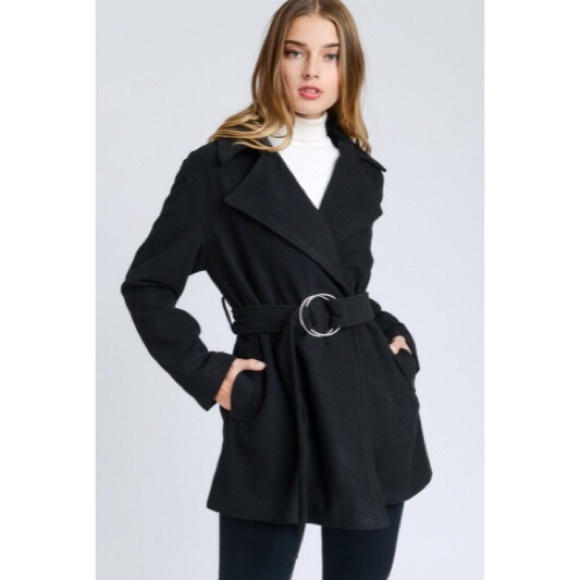 🆕🎉HP🎉5⭐️Gorgeous Belted Trench Coat - Picture 3 of 7